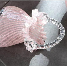Load image into Gallery viewer, Handmade Glass Purse Vase for Flowers
