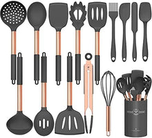 Load image into Gallery viewer, Stainless Steel Kitchen Cooking Utensil Set 15 pcs
