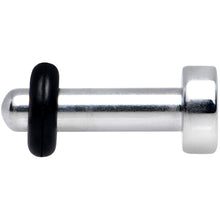 Load image into Gallery viewer, 10G Stainless Steel Single Flare Plug Set
