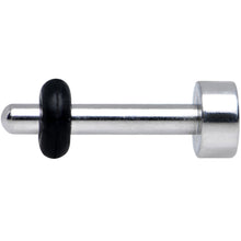 将图片加载到图库查看器，14G Stainless Steel Single Flare Flat Top Plug
