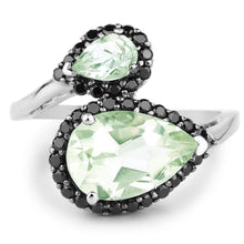 将图片加载到图库查看器，3.42 Carat Genuine Multi Stone .925 Sterling Silver Ring
