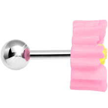 Load image into Gallery viewer, 16G Baby Pink Desert Cactus Flower Cartilage Tragus Earring
