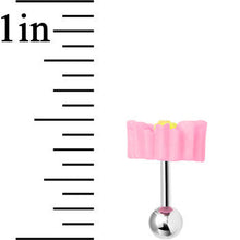 Load image into Gallery viewer, 16G Baby Pink Desert Cactus Flower Cartilage Tragus Earring
