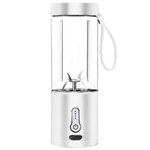 Load image into Gallery viewer, 530ML Electric Juicer Portable Smoothie Blender USB Rechargeable Food Processor Fruit Mixer Machine Mini Juicer Blender Cup Portable Juicer For Travel USB Electric Blender Fruit Smoothie Blender Machine Personal Food Processor Juicer
