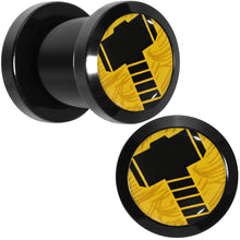 Load image into Gallery viewer, 0G Licensed Hammer of Thor Acrylic Screw Fit Plugs Set
