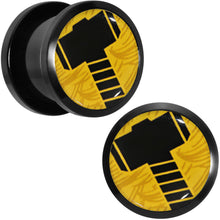 Load image into Gallery viewer, 1/2 Licensed Hammer of Thor Acrylic Screw Fit Plugs Set
