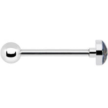 Load image into Gallery viewer, Officially Licensed NFL New Orleans Saints Barbell Tongue Ring
