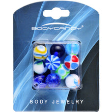 将图片加载到图库查看器，5mm Got the Blues Acrylic Replacement Ball Bonus Back
