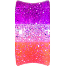 将图片加载到图库查看器，18mm Multi Pink Acrylic Perfectly Rosy Glitter Saddle Plug
