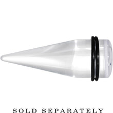 Load image into Gallery viewer, 18mm Clear White Acrylic Wish on a Star Taper
