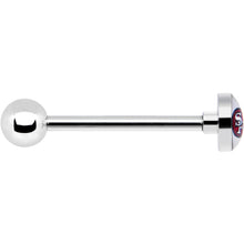 Load image into Gallery viewer, Officially Licensed NFL San Francisco 49ers Barbell Tongue Ring
