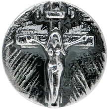 Load image into Gallery viewer, 1/2 Stainless Steel Jesus on the Cross Screw Fit Plug
