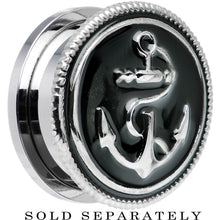 Load image into Gallery viewer, 20mm Stainless Steel Vintage Nautical Anchor Screw Fit Plug
