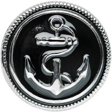 Load image into Gallery viewer, 20mm Stainless Steel Vintage Nautical Anchor Screw Fit Plug
