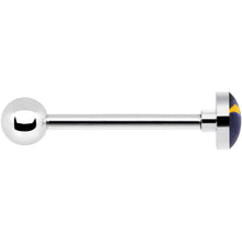 Load image into Gallery viewer, Officially Licensed NFL San Diego Chargers Barbell Tongue Ring
