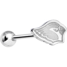 Load image into Gallery viewer, Officially Licensed NFL Cut Out Arizona Cardinals Barbell Tongue Ring
