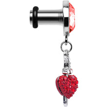 将图片加载到图库查看器，4G Red Gem Sword and Paved Heart Steel Plug
