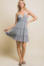 Load image into Gallery viewer, Frill V-Neck Cami Dress – V-Neck Cami Dress, Frill Cami Dress, Feminine V-Neck Dress, Casual Summer Dress, Flowy Cami Dress, Chic Cami Dress, Elegant Frill Dress
