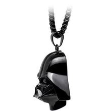 Load image into Gallery viewer, Licensed Black IP Star Wars 3D Darth Vader Pendant Necklace
