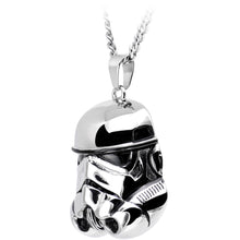Load image into Gallery viewer, Licensed Steel Star Wars 3D Stormtrooper Pendant Necklace
