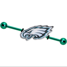 Load image into Gallery viewer, Officially Licensed NFL Philadelphia Eagles Industrial Barbell

