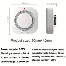 Load image into Gallery viewer, WiFi Smoke Alarm – Smart Fire Detector for Home &amp; Business
