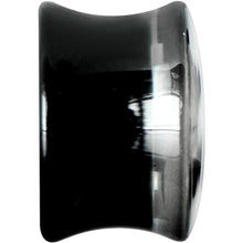将图片加载到图库查看器，9/16 Black Acrylic Drop the White Anchor Saddle Plug
