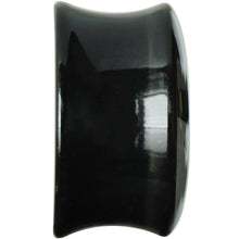 将图片加载到图库查看器，18mm Black Acrylic White Mustache Saddle Plug
