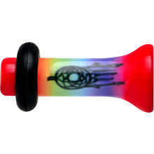 Load image into Gallery viewer, 8G Rainbow Acrylic Groovy Dreamcatcher Single Flare Plug

