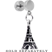 Load image into Gallery viewer, Stainless Steel Eiffel Tower Dangle Cheater Plug
