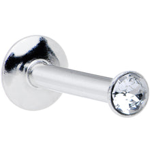 将图片加载到图库查看器，16G 5/16 Handmade Labret Created with Crystals 2.5mm
