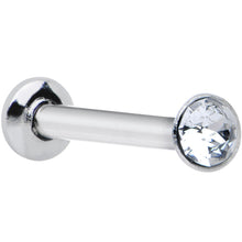 Load image into Gallery viewer, 18G 5/16 Handmade Labret Created with Crystals 2.5mm
