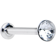 Load image into Gallery viewer, 18G 5/16 Handmade Labret Created with Crystals 3mm
