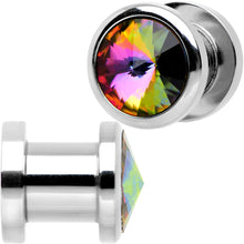 Load image into Gallery viewer, 2G Stainless Steel Vitrail Medium Screw Fit Plug Set
