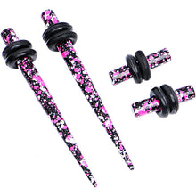 Load image into Gallery viewer, 8G Splatter IP Stainless Steel Taper Plug Set
