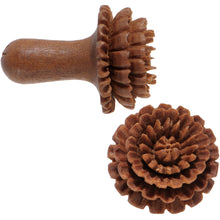 Load image into Gallery viewer, 4G Organic Sabo Wood Chrysanthemum Single Flare Plug Set

