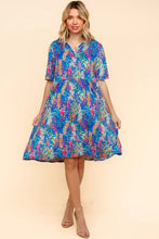 将图片加载到图库查看器，Johnny Collar Babydoll Dress with Side Pockets – Babydoll Dress, Johnny Collar Dress, Pocketed Dress, Button Down Dress, Relaxed Fit Dress
