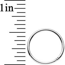 Load image into Gallery viewer, 16G 1/2 Stainless Steel Hinged Segment Ring
