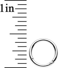 将图片加载到图库查看器，16G 5/16 Stainless Steel Hinged Segment Ring
