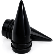Load image into Gallery viewer, 24mm Black Acrylic Straight Taper Set
