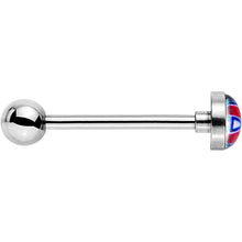 Load image into Gallery viewer, Officially Licensed NHL Montreal Canadiens Logo Tongue Ring
