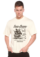 Load image into Gallery viewer, Sea Base Spun Bamboo® Men's Bamboo Viscose/Organic Cotton Short Sleeve Graphic T-Shirt
