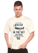 Load image into Gallery viewer, Ruler In The Sky Spun Bamboo® Men's Bamboo Viscose/Organic Cotton Short Sleeve Graphic T-Shirt
