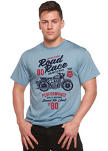 Load image into Gallery viewer, Road Race Motorcycles Spun Bamboo® Men's Bamboo Viscose/Organic Cotton Short Sleeve Graphic T-Shirt
