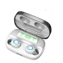 Load image into Gallery viewer, STEVVEX 3500mAh LED Bluetooth Wireless Earphones Headphones Earbuds TWS Touch Control Sport Headset Noise Cancel Earphone Headphone

