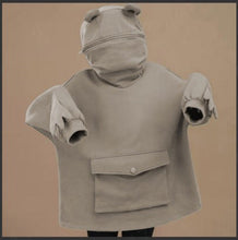 将图片加载到图库查看器，Cool Women Hoodie Perfect Sleeping Frog Pullover Winter Sense Hooded Modern Casual Sweatshirts Cute Funny Style Comfortable Frog Pullover Hoodie For Women
