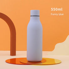 将图片加载到图库查看器，Original Stainless Steel Thermal Tea Cup Coffee Thermos Water Bottle Keeps Cold And Heat Outdoor Sport Vacuum Flask Eco Friendly Recycled Water Bottle Plastic Bottles Leakproof Reusable and BPA Free
