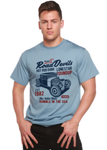 Load image into Gallery viewer, Road Devils Spun Bamboo® Men's Bamboo Viscose/Organic Cotton Short Sleeve Graphic T-Shirt
