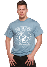 将图片加载到图库查看器，Ride Till Death Spun Bamboo® Men's Bamboo Viscose/Organic Cotton Short Sleeve Graphic T-Shirt
