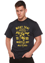 将图片加载到图库查看器，Muay Thai Spun Bamboo® Men's Bamboo Viscose/Organic Cotton Short Sleeve Graphic T-Shirt
